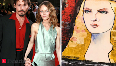 A must-see: Johnny Depp’s paintings inspired by ex-partner Vanessa Paradis - The Economic Times