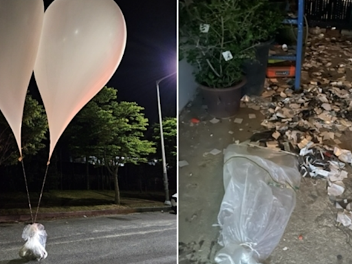 朝鮮半島｜北韓放逾200個「糞便氣球」 飄南韓各地境內(多圖有片)