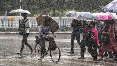 Delhi Rain Live Updates: Respite from humidity as Delhi-NCR wakes up to heavy rains