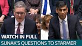 PMQs: Watch Sir Keir Starmer take questions from Rishi Sunak for the first time - Latest From ITV News