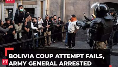 Bolivia coup attempt fails after elected President's quick response, culprit army general arrested