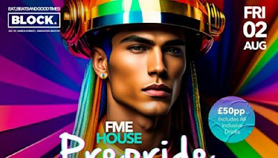 FME HOUSE Post Pride Boat Party (rescheduled) at Brighton Marina