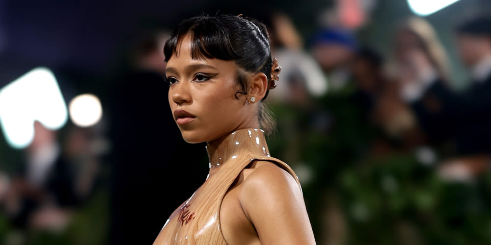 Taylor Russell Lives Out a Longtime Fantasy in Tree-Inspired Look at Met Gala 2024