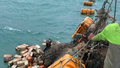 凱米颱風不僅重創西嶼箱網養殖 內海牡蠣也傳損失慘重