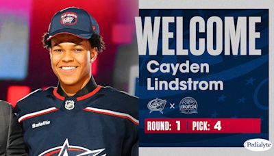 Blue Jackets select Cayden Lindstrom with fourth overall pick | Columbus Blue Jackets