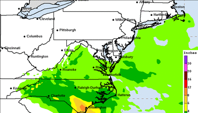 Tropical updates for Wilmington: Storm strengthens as it approaches NC coast