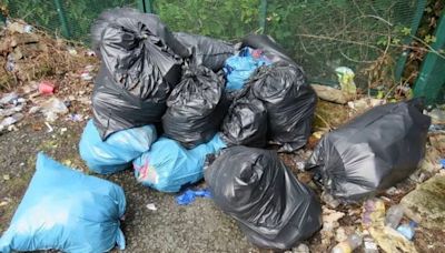 Bin bags infested with maggots dumped in Salford as pair prosecuted for fly-tipping