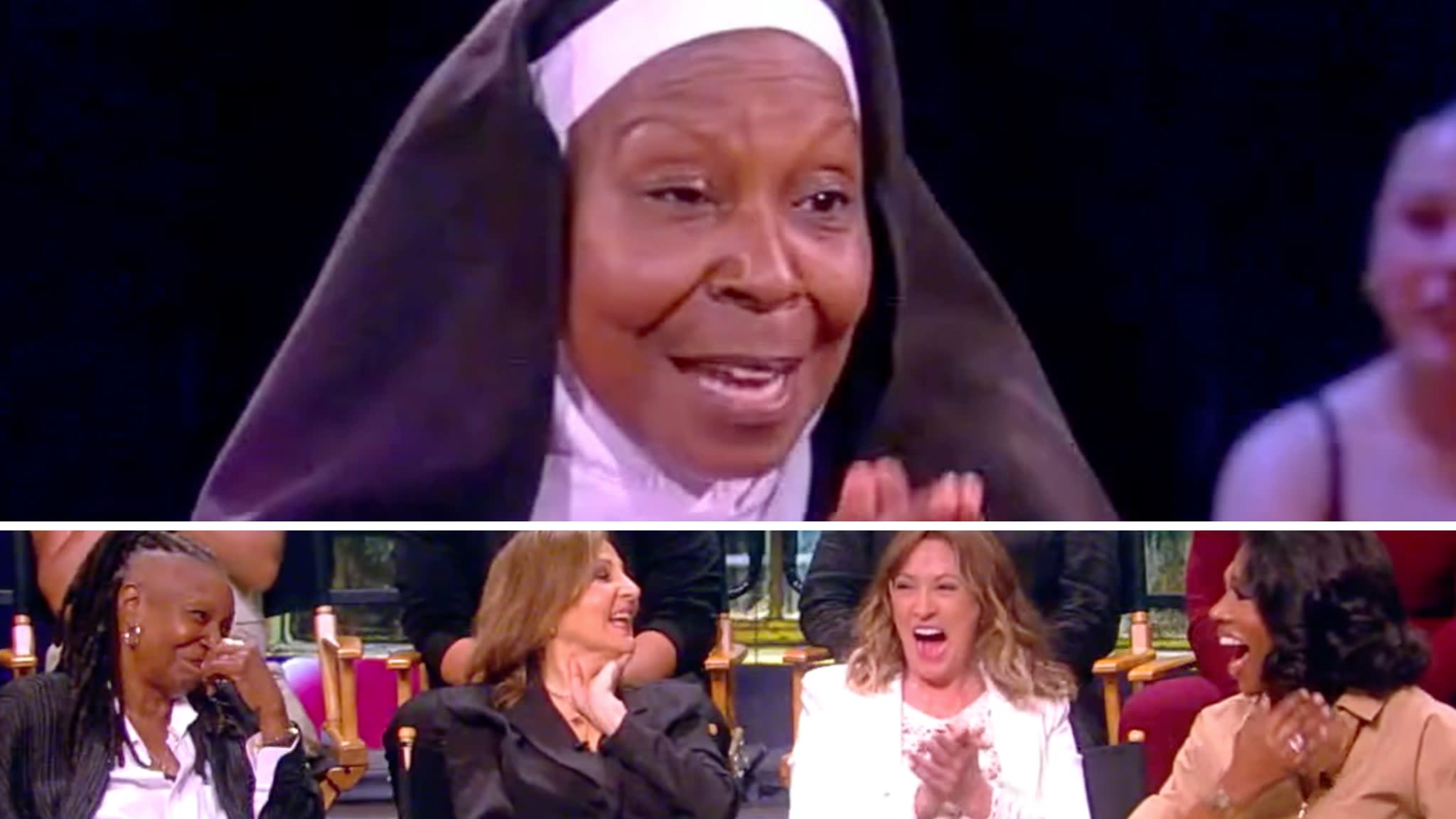 Whoopi Goldberg Celebrates 30 Years of Sister Act 2 With Cast Reunion on The View