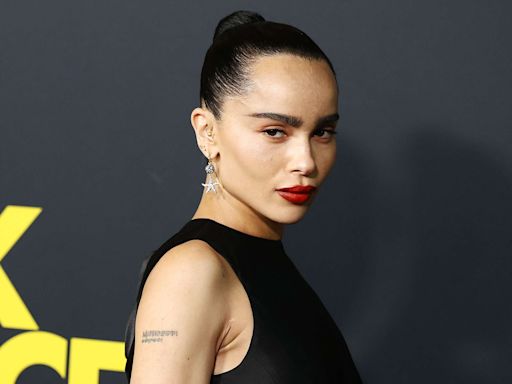 Zoë Kravitz Put the Daintiest Twist on Summer's Fruit Nails Trend