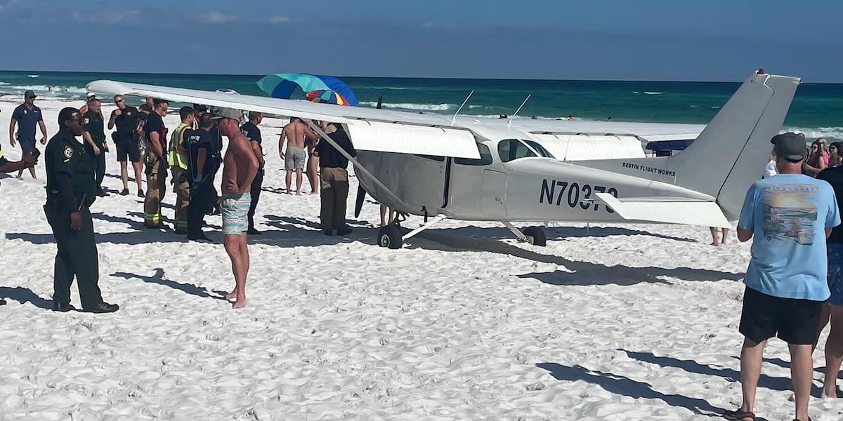 Plane makes emergency landing in Miramar Beach