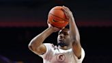 Bronny James makes USC debut with his dad cheering courtside months after cardiac arrest