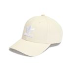 adidas 棒球帽 TREFOIL 黃 白 可調式帽圍 刺繡 三葉草 老帽 帽子 愛迪達 IS4624