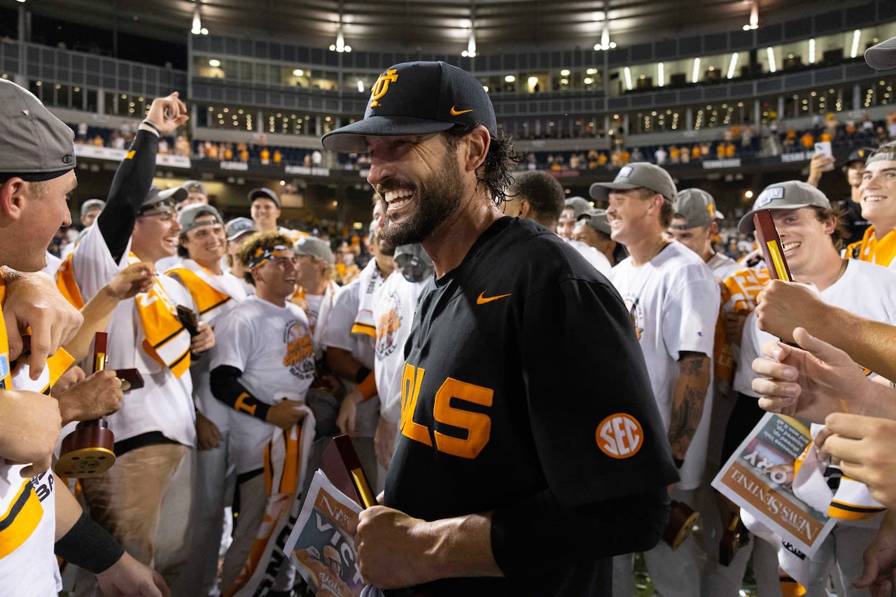 Tennessee baseball CWS champions gear: Where to buy online after Game 3 win over Texas A&M