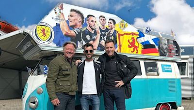 Ewan McGregor sends Scotland Euro 2024 fans message after meeting fan in iconic campervan