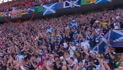 ¿Cómo acaba una bandera del Athletic en la grada de la selección de Escocia durante la Eurocopa?