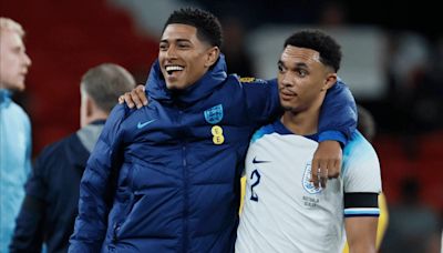 Trent Alexander-Arnold makes Real Madrid gesture as Liverpool star is spotted with Jude Bellingham