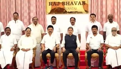 Udhayanidhi Stalin elevated as Tamil Nadu deputy CM; Senthil Balaji, 3 other ministers take oath