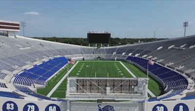 WATCH LIVE: Crews tear down the west end of Simmons Bank Liberty Stadium as renovations get underway