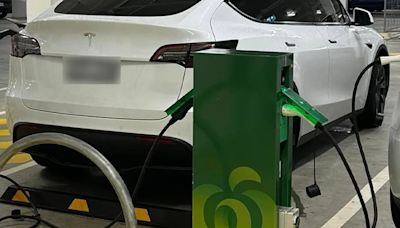 Tesla driver sparks outrage over act at Woolworths charging station