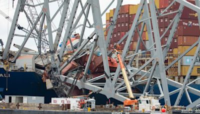 Crews prepare for controlled demolition as cleanup continues at bridge collapse site