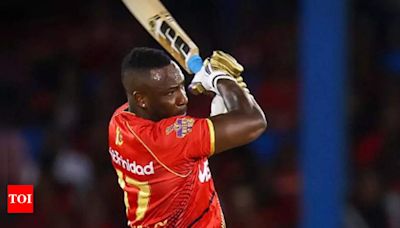 'Robbed': Andre Russell bemoans floodlight failure during CPL Eliminator between TKR and Barbados Royals | Cricket News - Times of India