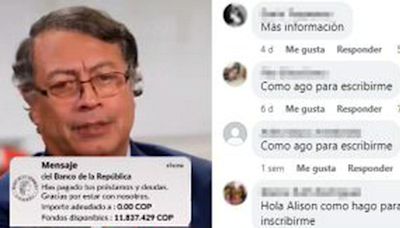 Suplantan imagen de Gustavo Petro y la enlodan en Internet con presunta estafa; no caiga