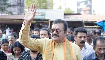 Actor Suresh Gopi opens account for BJP in Kerala, wins in Thrissur