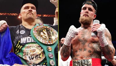 Oleksandr Usyk's team open door to Jake Paul fight with one rule change