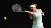 Simona Halep beaten despite strong start in first match back from doping ban