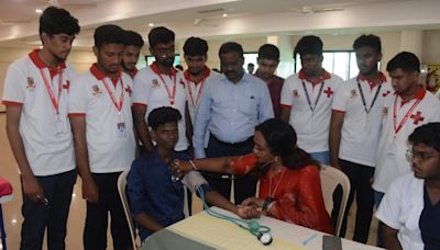 Twenty years of blood donation drive for this Chennai college