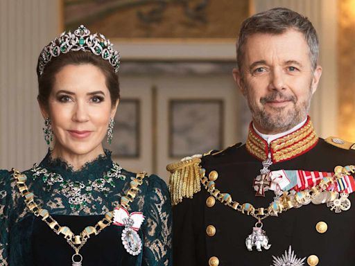 Queen Mary of Denmark Gives 'Game of Thrones' Vibes in New Portrait Showing Her Debut in Emerald Crown Jewels