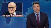 ‘SNL’: Colin Jost Says Giuliani’s ‘Hilarious’ $148 Million Judgement ‘Might as Well’ Be a Billion, Because ‘There’s No Way He Can...