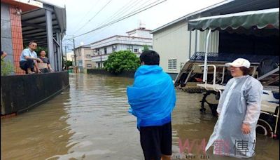 嘉義民雄風災慘重 鄉長林于玲勘災提供協助 | 蕃新聞