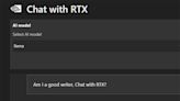 I created a highly personalised large language model with Nvidia's entertaining Chat with RTX app but at 60GB+ I'm now beginning to wonder if it's worth keeping around
