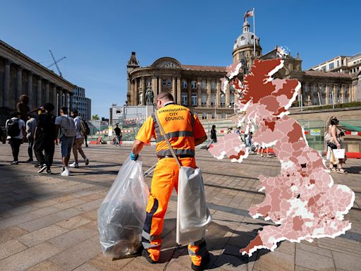 Map reveals how much debt your local council is in