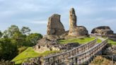 Tiny Welsh town with Michelin star restaurant and castle ruins