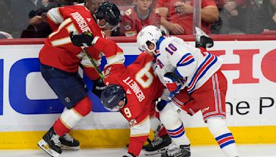 Wennberg scores in OT, Rangers top Panthers 5-4 to take lead in East finals