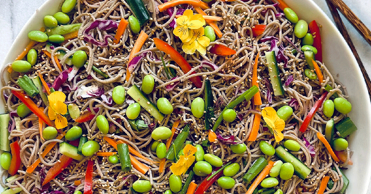 RECIPE: This soba noodle salad is a nutrient-rich, one-bowl meal