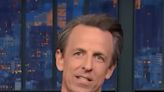 Seth Meyers Uses Trump's Courtroom Habit To Hit Him With A Double Whammy