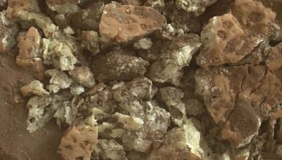 好奇號火星探測車意外發現純硫晶體