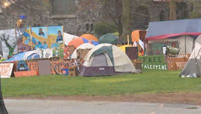 Tufts University warns campus protesters to leave or face suspension, graduation ban