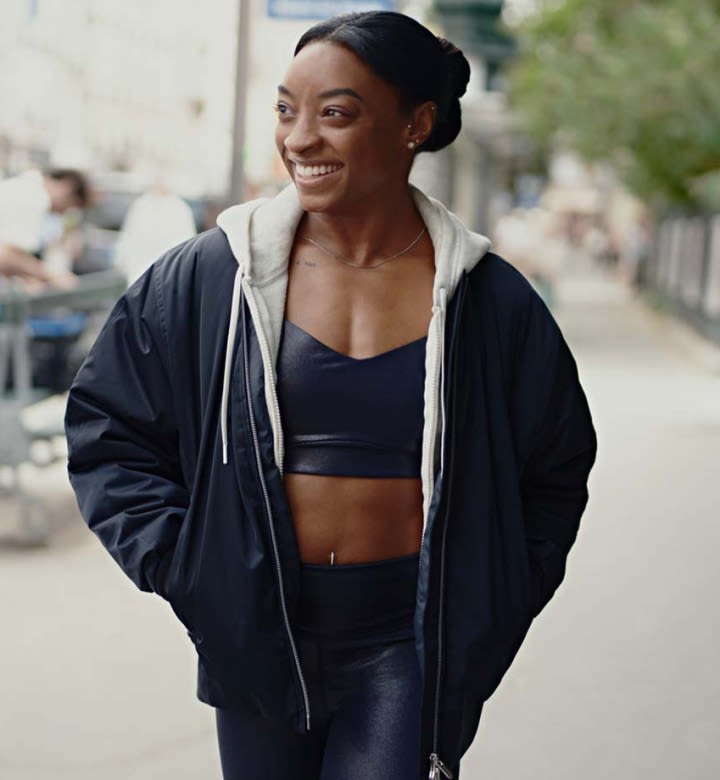 ATTN: Simone Biles and Athleta Just Dropped an Olympic-Worthy Athleisure Collection (and Everything Is Less Than $200!)