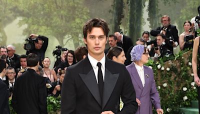 Nicholas Galitzine Makes Debut at Met Gala 2024 in… a Black Suit — See Photos