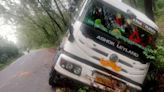 Kundapur: Truck falls into roadside drain, no casualties reported