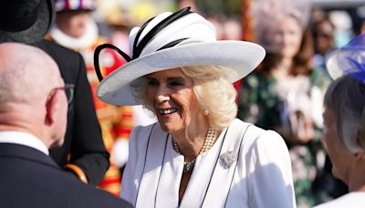 Queen Camilla Honors Queen Elizabeth II by Wearing Her Brooch at Buckingham Palace Garden Party