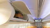 An airplane passenger was spotted in an overhead bin. Here’s why that’s a terrible idea