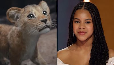 'Mufasa' star Blue Ivy doesn't sing in 'The Lion King' movie: 'She is a thespian!' (exclusive)