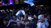 El Obelisco, de fiesta en Buenos Aires tras consagración de Argentina en Copa América