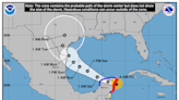 El huracán Beryl toca tierra en México