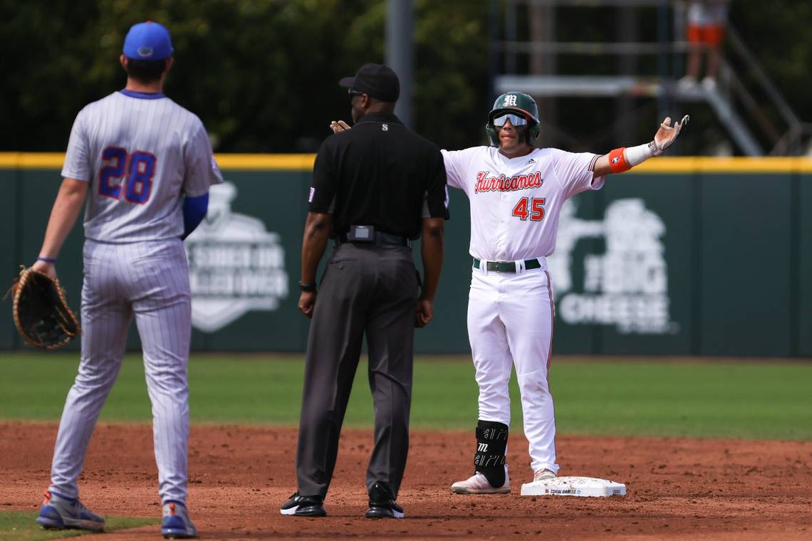 Miami holds on to shock third-ranked Clemson and advance to ACC tournament semifinals